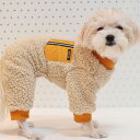 【doggystar ドッギースター】犬服 ボア ポケット フリース ロンパース 小型犬 中型犬 冬 軽量 doggystar ドッギースター