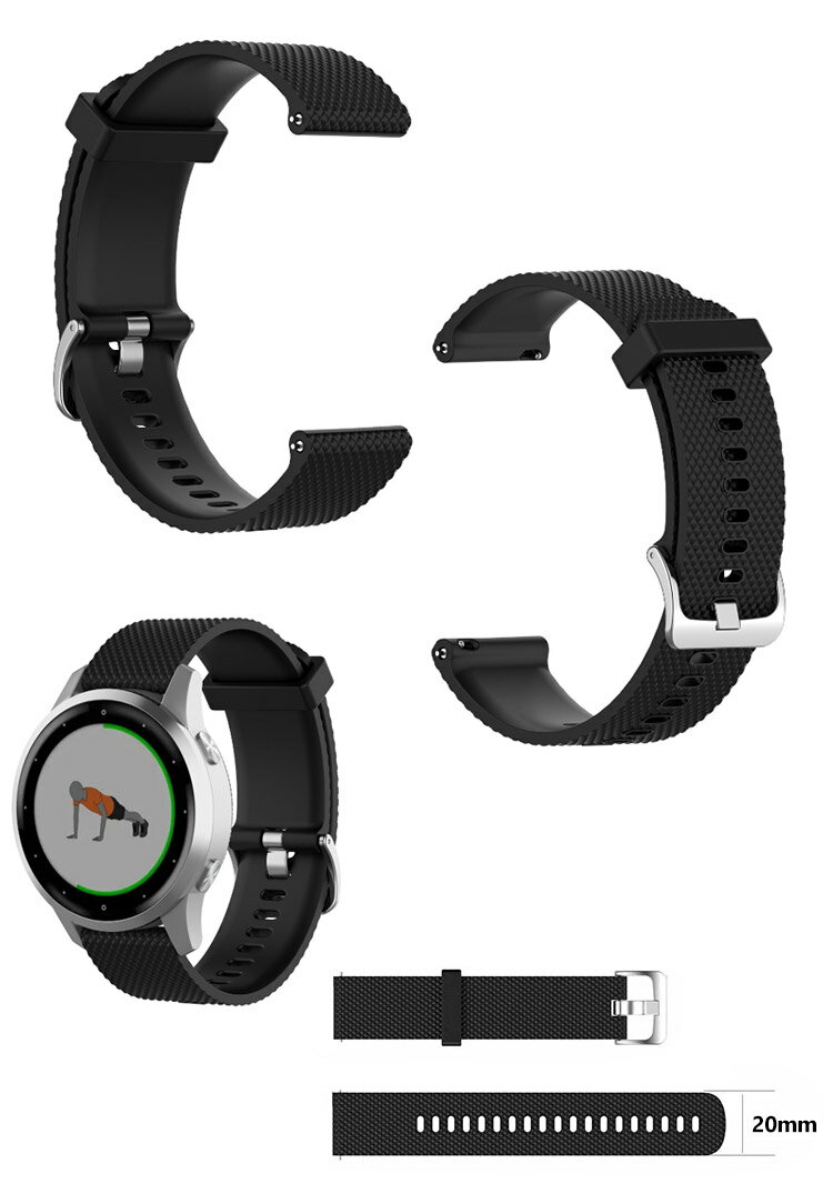 送料無料 GARMIN ForeAthlete 55 ウェアラブル端末・スマートウォッチ 交換 バンド シリコン スポーツ ベルト 便利 実用 人気 おすすめ おしゃれ 便利性の高い 交換リストバンド