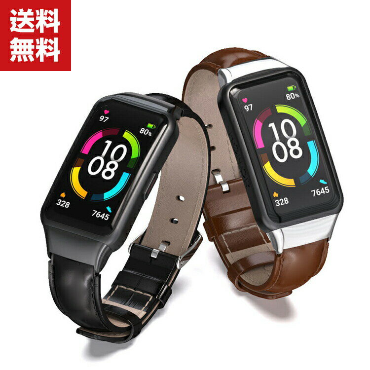 ̵ HUAWEI Band 6 ֥üޡȥå  Х PU쥶 ݡ ٥ ե Х...