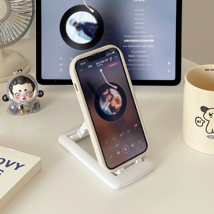 スマホスタンド スマートフォンスタンド 携帯スタンド スマホホルダー iPhone スタンド 可愛い 小型 軽量 持ち運び便利 可動式 携帯スタンド コンパクト...