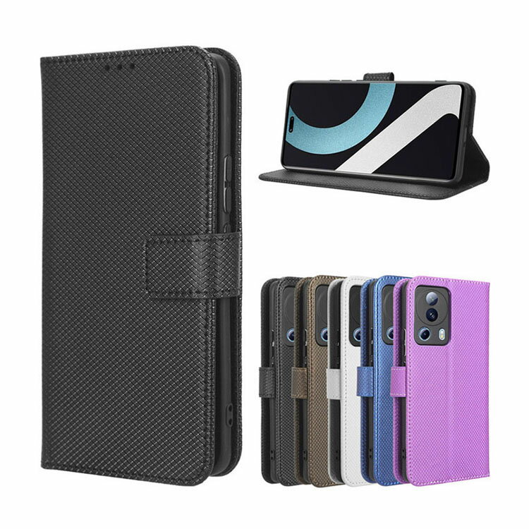 Rakuten - シャオミ Xiaomi 13 Lite 5G ケース 傷やほこりから守る CASE おしゃれ 汚れ防止 スタンド機能 耐衝撃 ケース 衝撃吸収 便利 実用 カード収納 ブック型 カッコいい 人気 便利性の高い スマホ 保護 ケース PU レザー 手帳型カバー