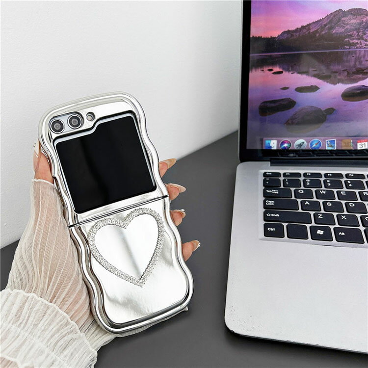 サムスン ギャラクシー Samsung Galaxy Z Flip5 5G ケース 折りたたみ型Androidスマホアクセサリー TPU メッキ仕上げ ストラップ付き 指紋防止 軽量 手触り抜群 CASE 耐衝撃 軽量 持ちやすい 全面保護 カッコいい 便利 実用 綺麗な 鮮やかな 多彩 人気 背面カバー