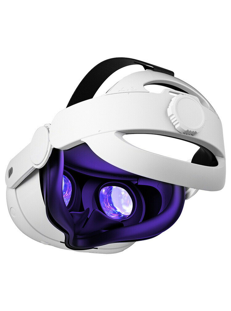 Meta Quest 3用のヘッドストラップ Quest 3用のアクセサリー VRアクセサリー VRゴーグル VRメガネ 調整可能 しっかりと固定 取り付け簡単 安定性 耐久性