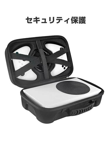 Microsoft Xbox Series S コントローラー ケース 耐衝撃 カバー 保護ケース 専用のハードケース ポーチ 手触りが快適で ハード ナイロンポーチ CASE 収納バッグ 軽量 持ちやすい 便利 実用 人気 おしゃれ 便利性の高い ポーチケース キャリング ケース/カバー