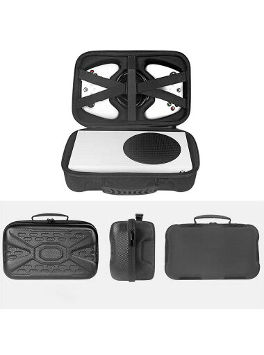 Microsoft Xbox Series S コントローラー ケース 耐衝撃 カバー 保護ケース 専用のハードケース ポーチ 手触りが快適で ハード ナイロンポーチ CASE 収納バッグ 軽量 持ちやすい 便利 実用 人気 おしゃれ 便利性の高い ポーチケース キャリング ケース/カバー