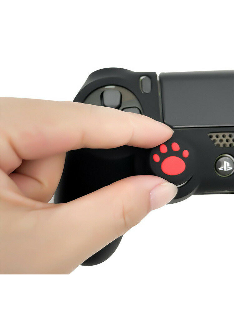 PS5/PS4/PS3/ONE/360/switch PRO/series X/S アナログ スティック カバー 手触りが快適で 肉球 コントローラ交換用アナログスティック 猫手 便利 実用 人気 おしゃれ 便利性の高い 全5色 10個セット