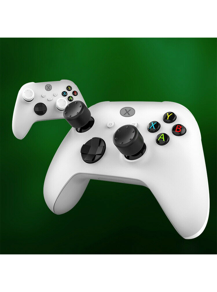 PS5/PS4/series X/S アナログ スティック カバー 手触りが快適で コントローラ交換用アナログスティック 便利 実用 人気 おしゃれ 便利性の高い 4種8個セット 親指グリップ キャップ