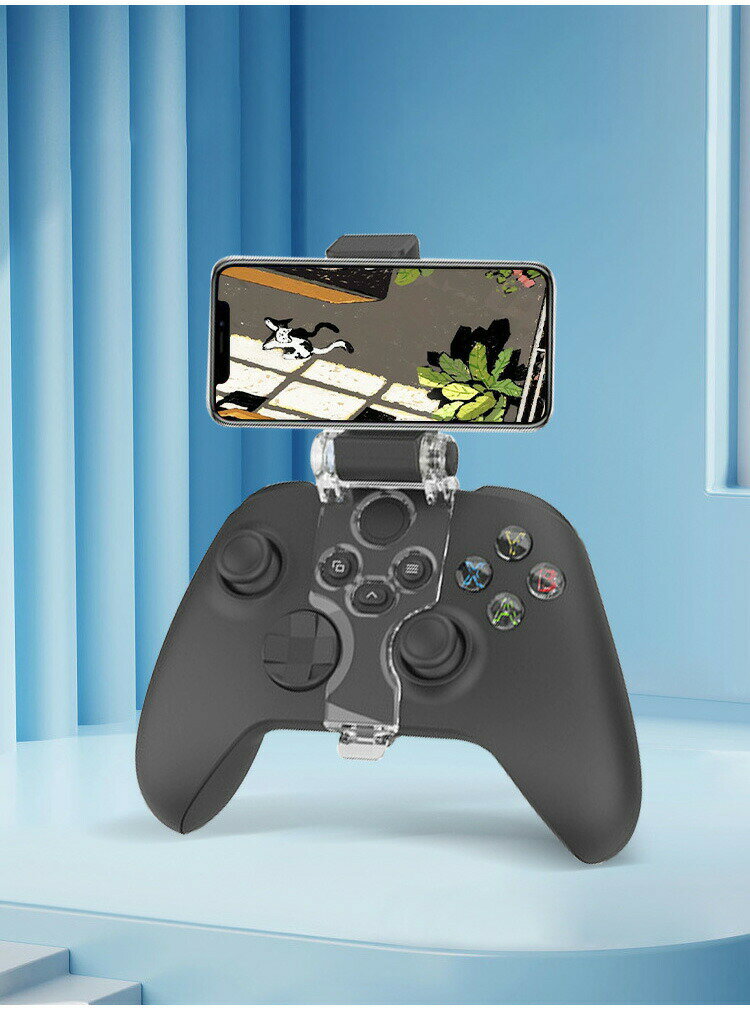 Microsoft Xbox Series S/X コントローラー用 スマホ固定ホルダー リモートプレイ スマホクリップ 携帯電話ホルダー 便利 実用 人気 おしゃれ
