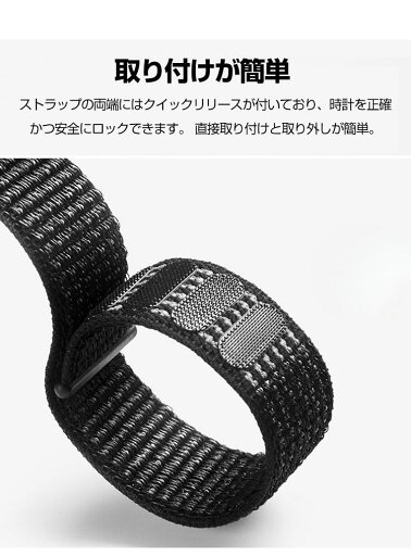 フィットビット Fitbit Charge 6 ウェアラブル端末・スマートウォッチ 交換 時計バンド オシャレな ナイロン 交換用 ベルト 装着簡単 便利 実用 人気 おすすめ おしゃれ 交換リストバンド