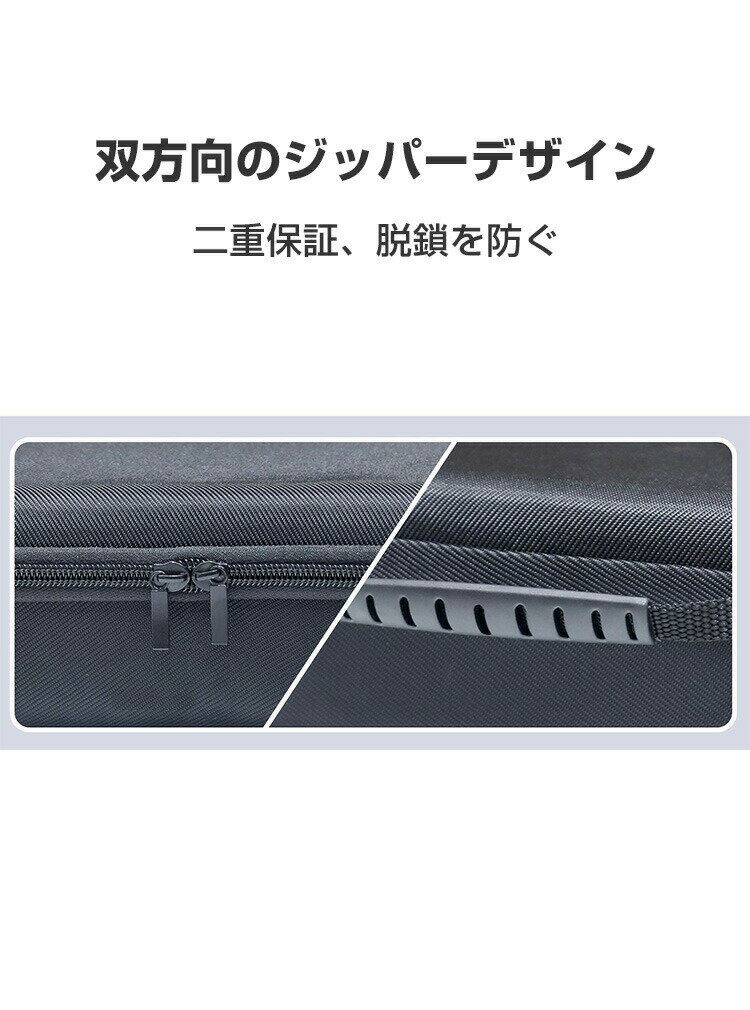 SONY PlayStation Portal ケース 耐衝撃 カバー リモートプレーヤー 専用保護 持ち手付き ハードケース 手触りが快適で ハード ナイロン 収納バッグ 軽量 持ちやすい 手提げかばん プレイステーション Portal CFIJ-18000 ポーチケース playstation portal ケース