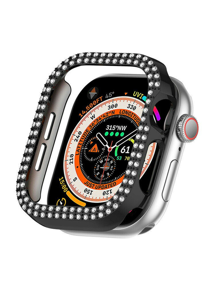 アップル アップルウォッチ10 Apple Watch Series 10 42mm/46mm ケース カバー かわいい ラインストーン きらきら 綺麗な 鮮やかな マルチカラー PC素材 画面保護 ハードケース CASE 軽量 簡単装着 衝撃防止 手触り抜群 耐衝撃カバー 便利 実用 軽量 人気 高級感があふれ