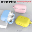Apple AirPods Pro2 ケース 柔軟性のあるシリコン素材の カバー イヤホン・ヘッドホン アクセサリー アップル エアーポッズ プロ 第2世代 C...