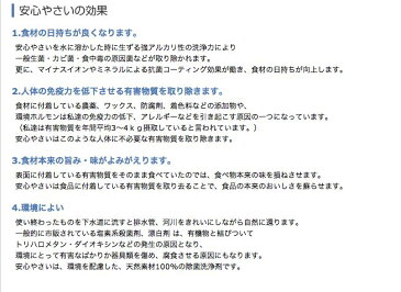 サーフセラ 安心やさい 箱タイプ　(1g×25包)【野菜洗い/野菜洗浄/残留農薬除去/野菜洗剤/除菌/天然素材100%/安心野菜/農薬除去】