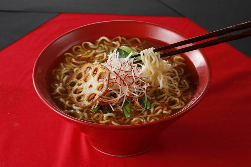 四川風拉麺 ラーメン 110.2g ×10セット 創健社 国産小麦 コシのあるフライ麺 植物油使用 3