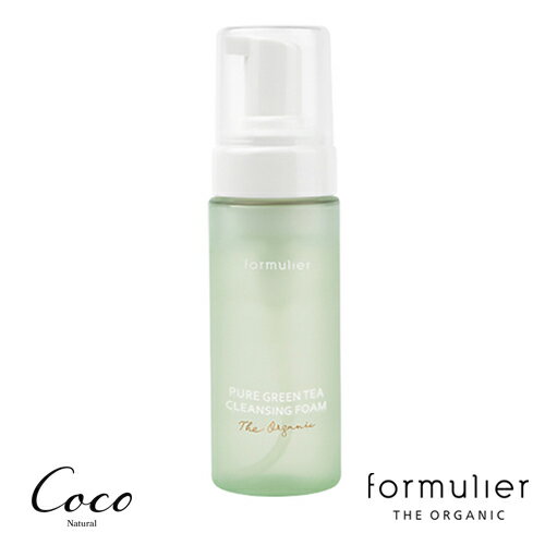 FORMULIER PURE GREEN TEA CLEANSING FOAM tH[~G sA O[ NWOtH[