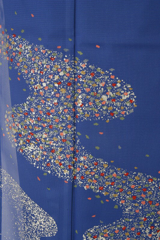 【レンタル】夏用 訪問着 絽 碧 ブルー流れ模様レンタル絽訪問着附け下げ訪問着7.8月訪問着 16点 レンタル セット 往復送料無料 結婚式 レンタル訪問着 着物 お茶会 れんたる 同窓会お宮参り お祝い 祝賀 絽 草履バッグ付fy16REN07