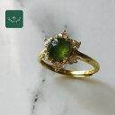 ミャンマー産 翡翠 ヒスイ jade リング 指輪 天然石 一点物 sv925 フリーサイズ ヒスイ ひすい パワーストーン hisui 本翡翠  大人かわいい 戒圈