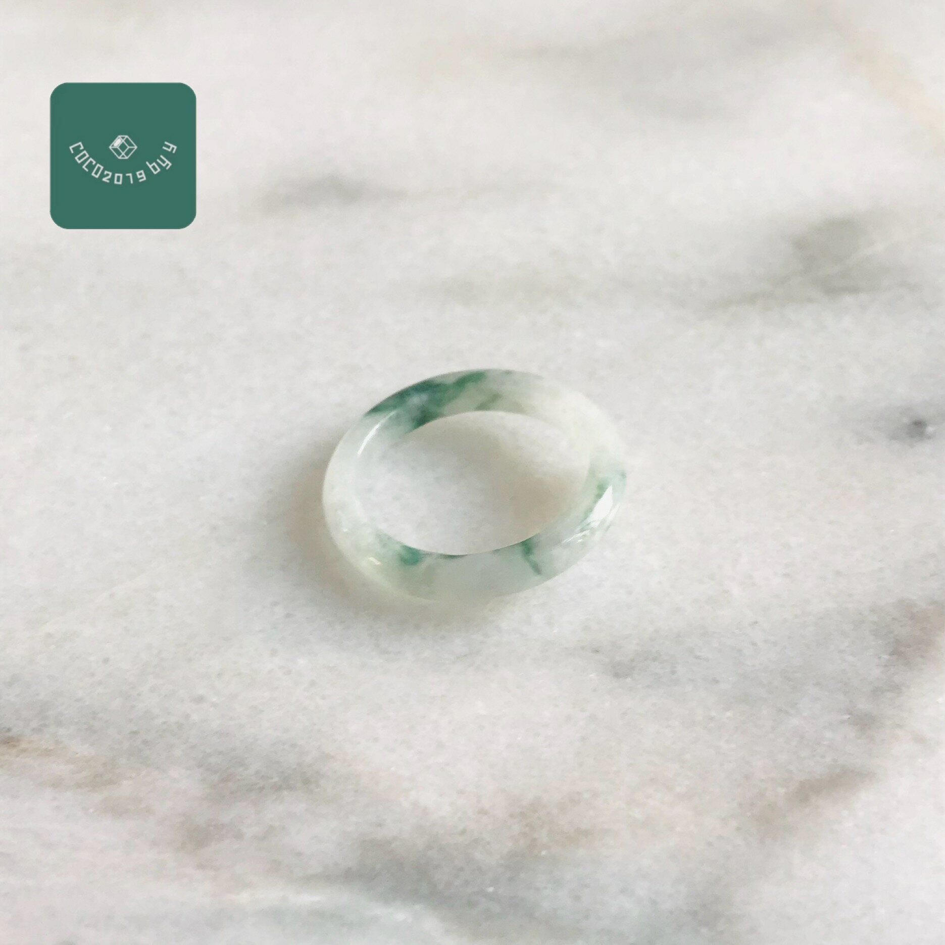 リングミャンマー産翡翠ヒスイjad...