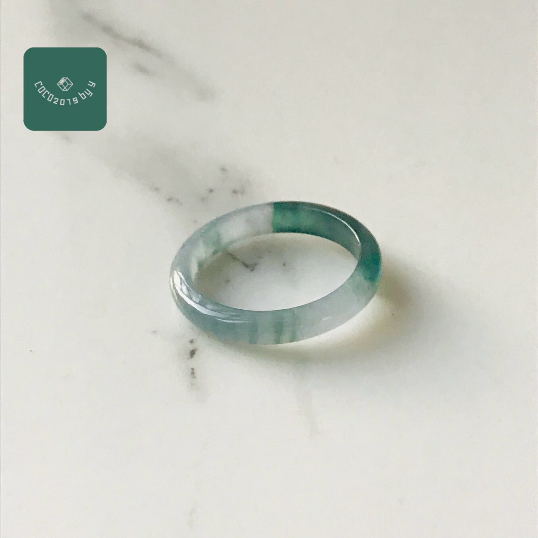 Rakuten - グアテマラ産 翡翠　ヒスイ　jade くりぬき　リング　天然石　一点物　12号　ヒスイ ひすい パワーストーン hisui 本翡翠 翡翠専門店 アクセサリー　大人かわいい　戒圈