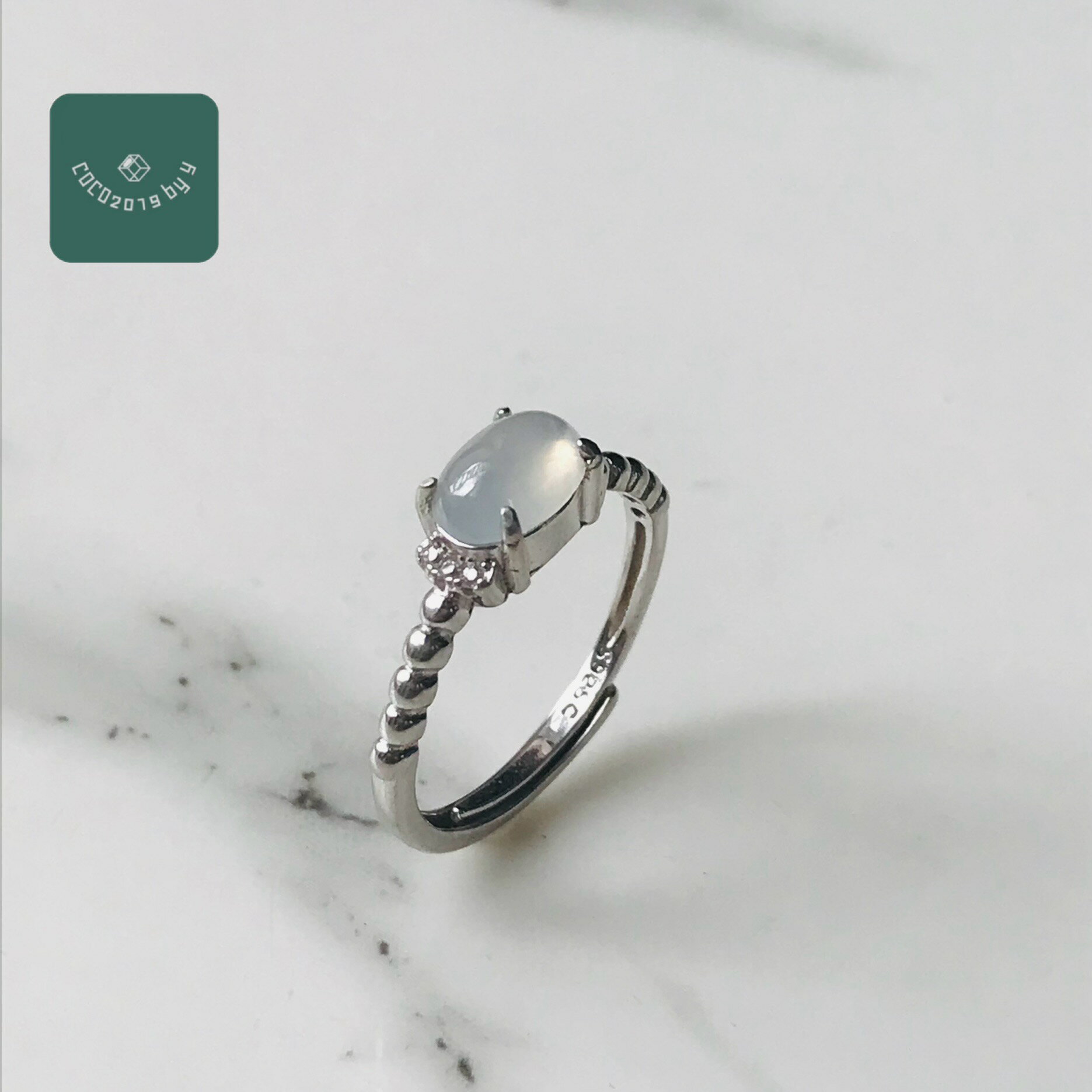 ミャンマー産 翡翠　ヒスイ　jade　リング 指輪　天然石　一点物　sv925　フリーサイズ　ヒスイ ひすい パワーストーン hisui 本翡翠 　大人かわいい　戒圈