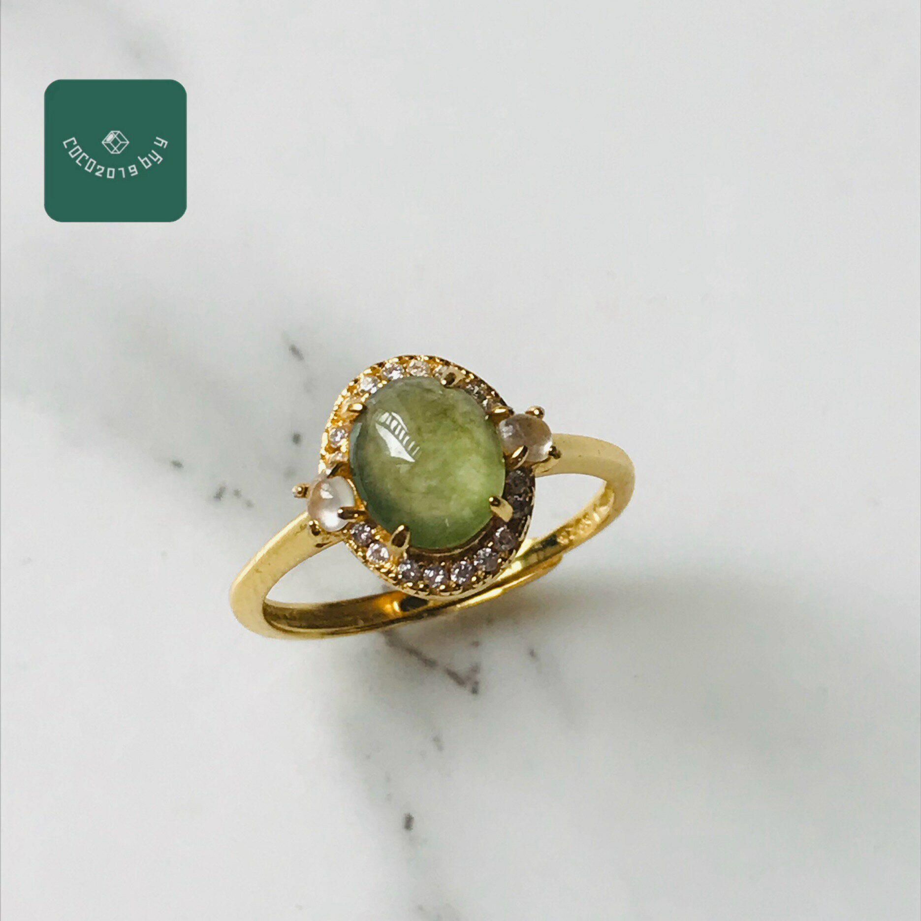 ミャンマー産 翡翠　ヒスイ　jade　リング 指輪　天然石　一点物　sv925　フリーサイズ　ヒスイ ひすい パワーストーン hisui 本翡翠 　大人かわいい　戒圈