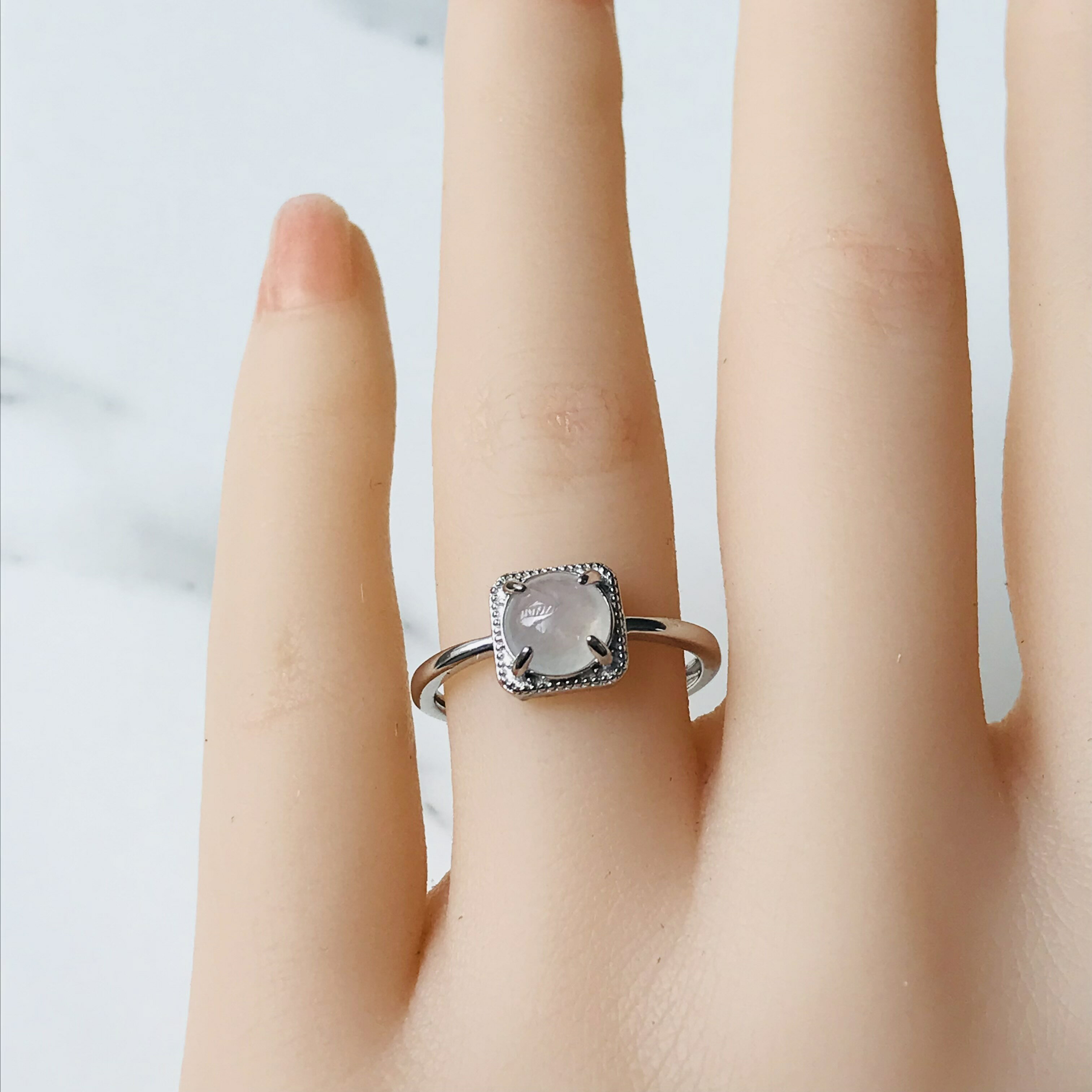 ミャンマー産 翡翠　ヒスイ　jade　リング 指輪　天然石　一点物　sv925　フリーサ...