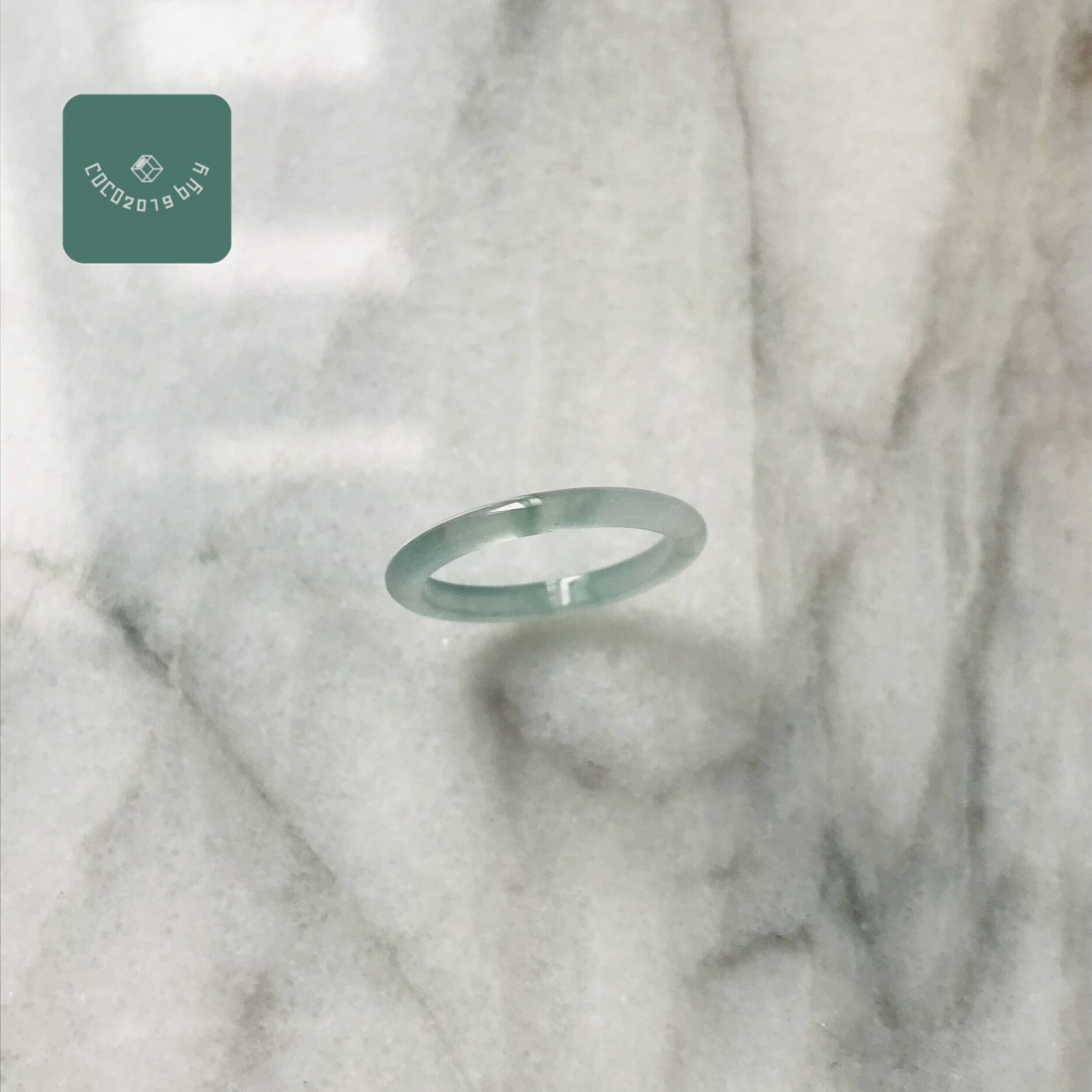 リング　グアテマラ産 翡翠　ヒスイ　jade くりぬきリング　指輪　天然石　ヒスイ ひすい パワーストーン hisui 本翡翠 翡翠専門店 アクセサリー ジュエリー戒圈 大人かわいい　青緑　緑　11.5号