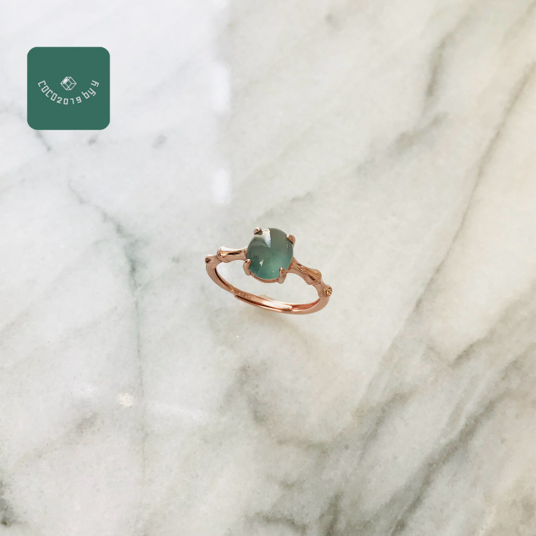 Rakuten - リング　グアテマラ産 翡翠　ヒスイ　jade リング　天然石　一点物　フリーサイズ　ヒスイ ひすい パワーストーン hisui 本翡翠 翡翠専門店 アクセサリー ジュエリー　大人かわいい　戒圈　アレルギー対応　sv925