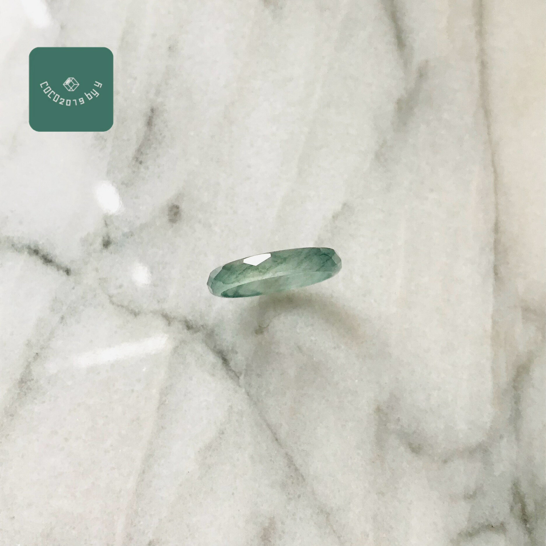リング　グアテマラ産 翡翠　ヒスイ　jade くりぬきリング　指輪　天然石　ヒスイ ...