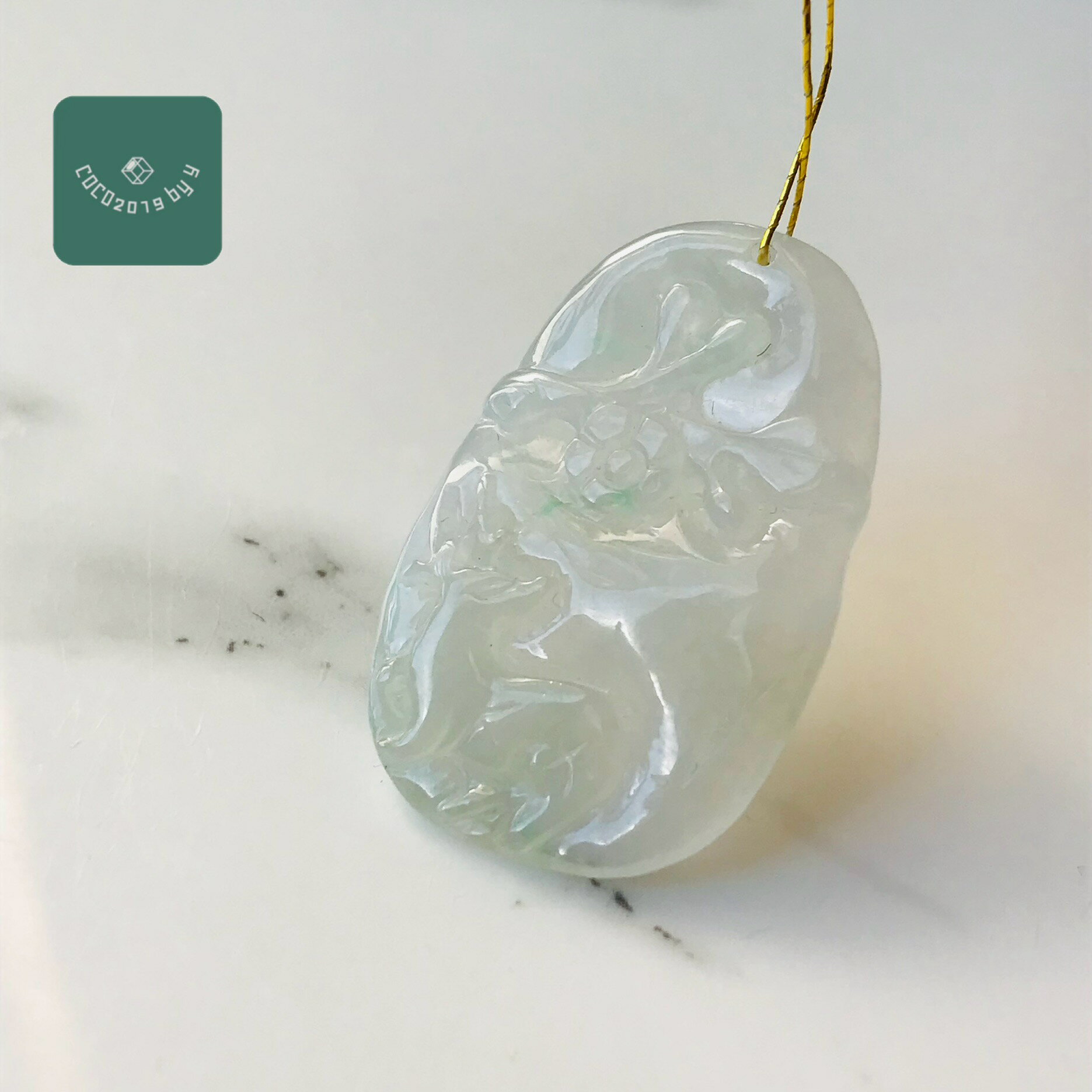 乐天商城 - ミャンマー産 翡翠　ヒスイ　jade 高品質　ペンダントトップ　ネックレス　彫刻　一点もの　希少　天然石　 ヒスイ ひすい パワーストーン hisui 本翡翠 翡翠専門店 アクセサリー