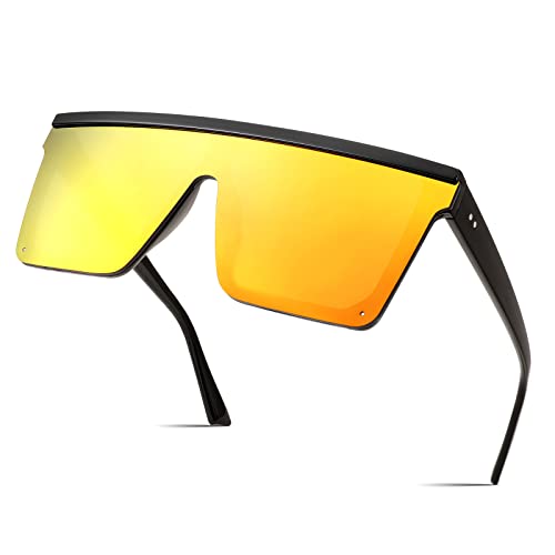 商品情報商品の説明FEISEDY ファッションオーバーサイズサングラス製品の特徴。 - 軽量複合フレームは丈夫で見栄えが良く、より魅力的で使いやすいです。 - 有害な紫外線をブロックし、UV400保護。 - クリアな視界とより自然な視界を確保。 商品内容: - サングラス1個。 - メガネバッグ1個。 - メガネクロス1枚。 ヒント: 1. サングラスは損傷を避けるために注意深く取り扱い、定期的にクリーニングしてください。 2. 石鹸水または中性洗剤を使用してレンズをきれいにし、付属の柔らかいメガネクロスで優しく拭いてください。 注意。 - サングラスを高温や湿った環境に長時間さらさないでください。 使用しない時はサングラスをケースに入れてください。主な仕様 ファッションメーカーとのこだわり- ファッションオーバーサイズのシャムレンズサングラス、レディース、メンズ、成功スタイル。 フレームとレンズの完璧な組み合わせは、通常のサングラスとは全く異なります。br最高の品質 - レンズとフレームを組み合わせ、各製品に洗練された外観を与えます。 頑丈な複合フレーム付きの適切な重量のメガネ、使いやすくスタイリッシュ。 テンプルの長さ:141mm/5.55インチ。 ノーズブリッジ:18mm/0.71インチ、フレーム全長:142mm/5.59インチ。 手動測定、受領は実物が優先されます。brUV400 HDレンズテクノロジー - FEISEDYレンズはUVBとUVA光線を99%または100%ブロック。 傷防止、耐久性があり、お手入れ簡単。 同時に、高精細レンズは太陽の下の景色をよく観察し、クリアな視界とより自然な視界を確保します。br会場に最適 - ウォーキング、ドライブ、ショッピング、写真の撮影など、ハイエンドなアクセサリーや日常の衣類に適しています。 また、ギフトの準備にもなります。 友人や家族のファッションギフトアイデアに。brFEISEDY サングラスは、太陽と自然で高品質のファッション体験をもたらします。