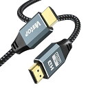 商品情報商品の説明主な仕様 【 HDMI2.0規格&4K＠60Hz】Veetop HDMIケーブルはHDMI2.0基準に適合、3Dフルハイビジョン4K2K(4096×2160ピクセル)、HD(1080p×2画面)に対応します。1本のケーブル...