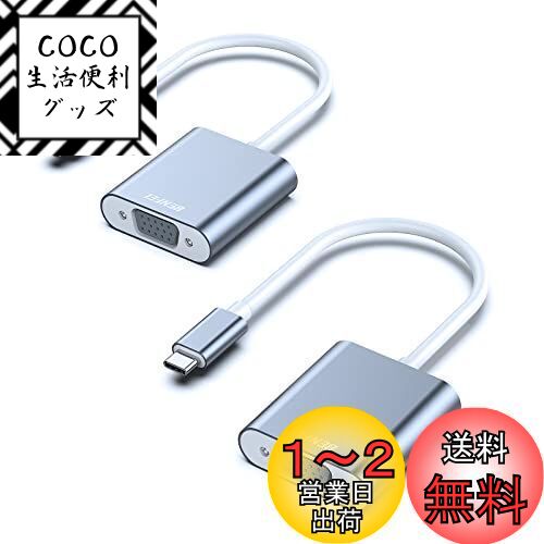 BENFEI 2 USB-C-VGAץThunderbolt 3/4USB Type C-VGAץHD 1080P...