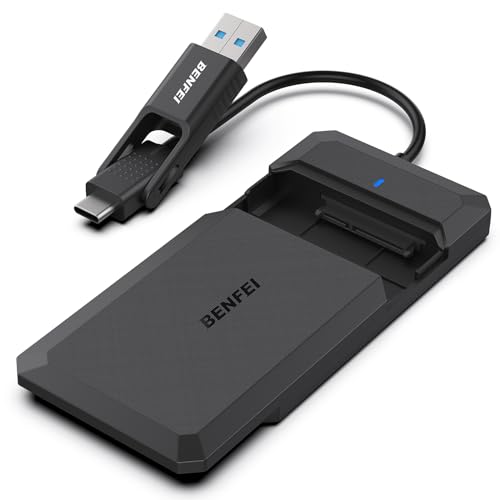 BENFEI 2.5 インチ SATA to USB ツールフリー外付けハードドライブエンクロージャ ...