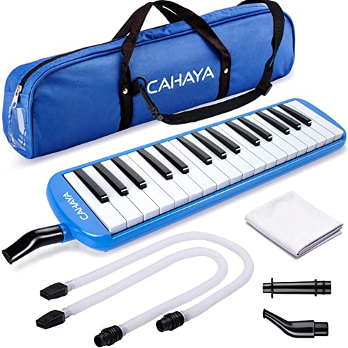 CAHAYA Melodica 鍵盤ハーモニカ 32鍵 【FDA認証取得】 最新2Way仕様 立奏卓 ...