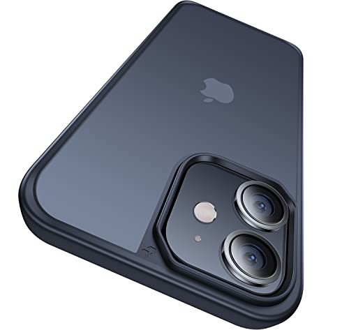 CASEKOO iPhone12  iPhone12Pro  ɻ ƷMIL Ѿ׷ 2022ǯ ɻ ѵ ȥåץۡդ 磻쥹б ե12 12Pro С(ޥåȥ֥å)