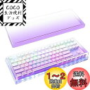 Geekria キーボード カバー ケース 互換品 ロジクール G Logicool G913 TKL/G PRO テンキーレス ワイヤレスメカニカルゲーミングキーボード アクリルカバー 保護カバー(紫色のグラデーション)