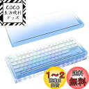 Geekria キーボード カバー ケース 互換品 ロジクール G Logicool G713/ G715 テンキーレス ワイヤレスメカニカルゲーミングキーボード アクリルカバー 保護カバー(グラデーションブルー)