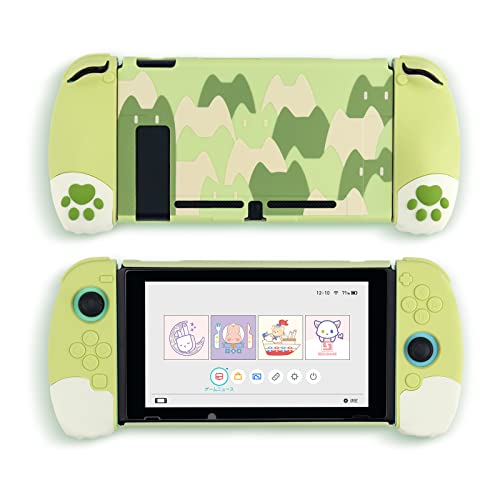 GeekShare SwitchJo[ nintendo switchΉ XCb`Jo[ یJo[ ̎Jo[ h~ ΉϏՌ OȒP LJo[ (Green)