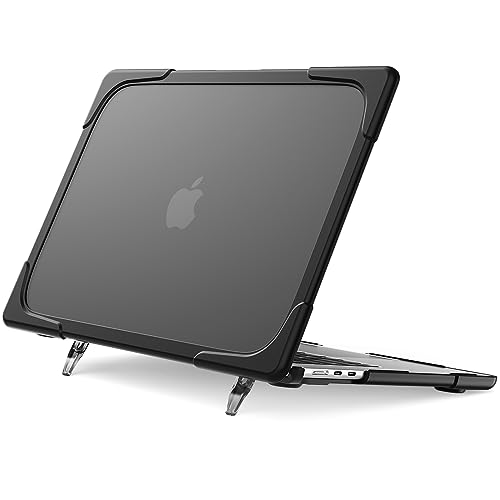 ProCase MacBook Air 15 P[X 2023 A2941iM2 Chip/Touch IDtjΉ }bgJo[ ϏՌn[hVF یJo[ X^h 菝h~ ΍ ubN