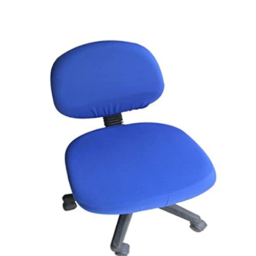 Umora 椅子カバー オフィス用 座面部分と背もたれ 飾り （ブルー）