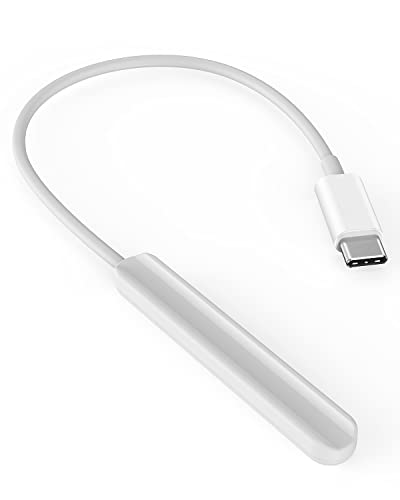 STOUCHI スタイラスペン Apple Pencil 第二世代 専用的なワイヤレス充電ケーブル ワイヤレス充電器 USB Type C ホワイト Apple Pencil 第一世代や他の磁気充電できないペンシルには非対応