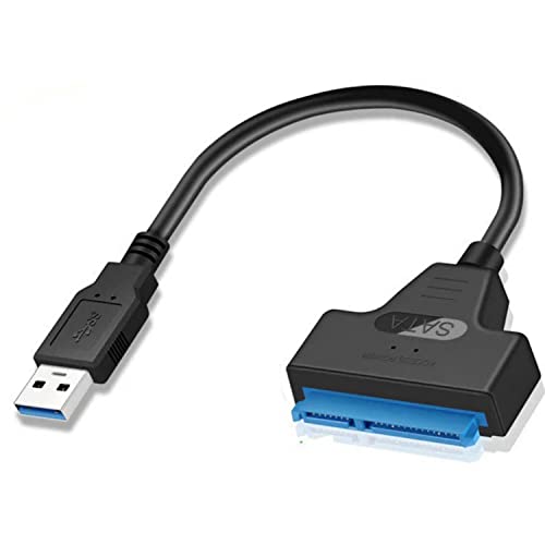 SZJUNXIAO SATA-USB 変換ケーブル 2.5インチ SSD/HDD用 SATAケーブル ...