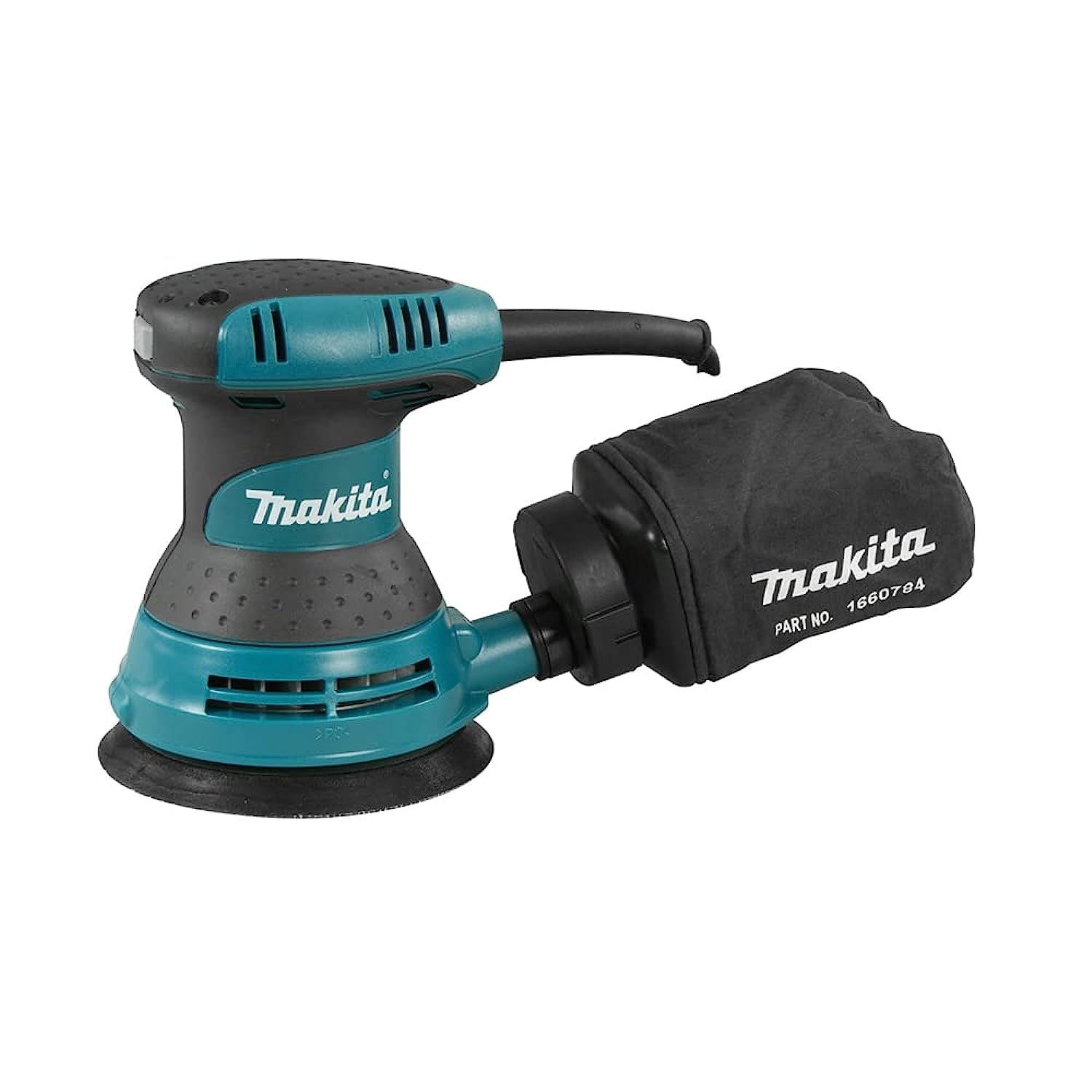 マキタ(Makita) ランダムオービットサンダ ペーパー寸法 125mm 電源コード式 ダストバッグ・サンディングディスク (粒度#60、#120、#240 各5入) BO5030