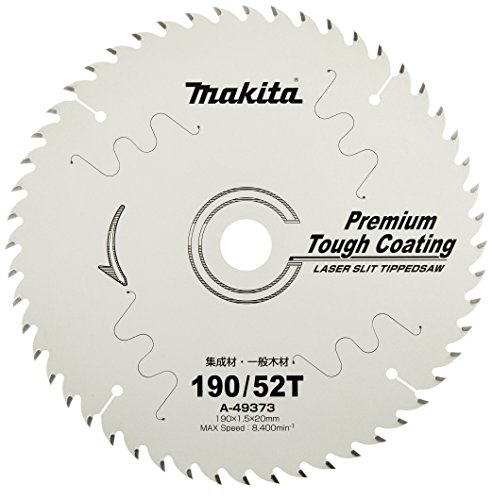 マキタ(Makita) チップソー プレミアムタフコーティング 外径190mm 刃数52 A-493 ...