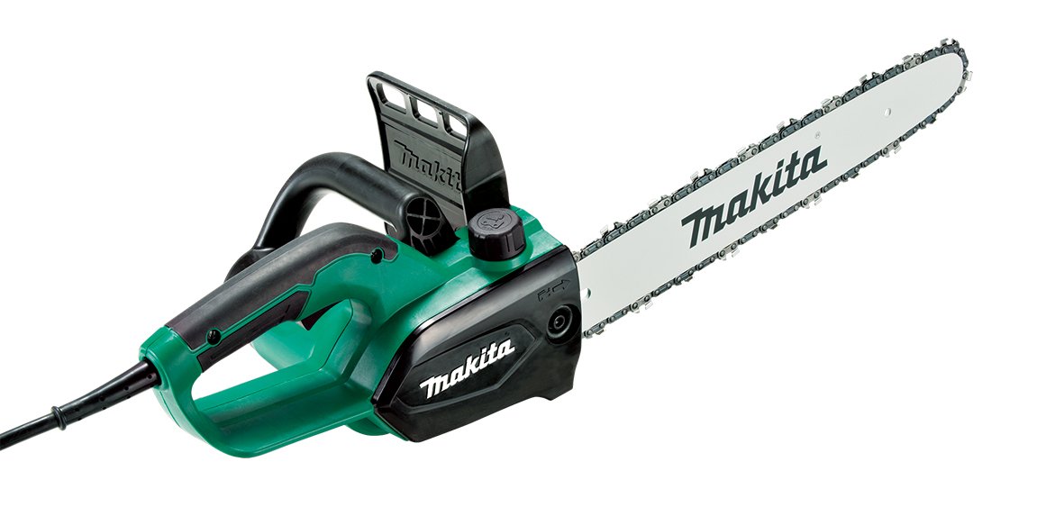 マキタ(Makita) 電気チェンソー ガイドバー350mm 緑 AC100V コード2m M504