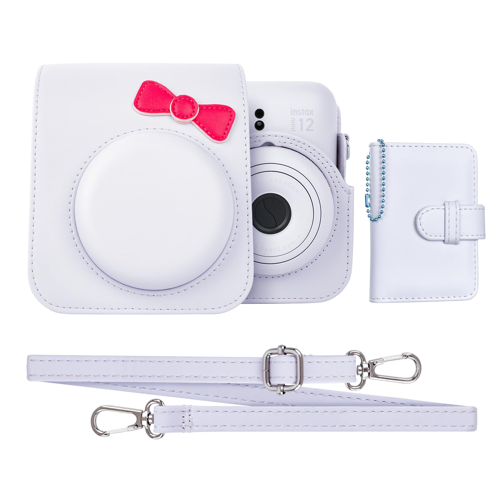 HIYQIN 「かわいいシリーズ」チェキケース instax mini 12 ケース,Fujifil ...