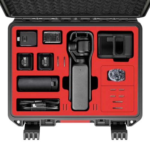 STARTRC OSMO Pocket 3 ハードケース 多機能 ポータブル 防水 ハードケース DJI Pocket 3 Creator コンボカメラアクセサリー