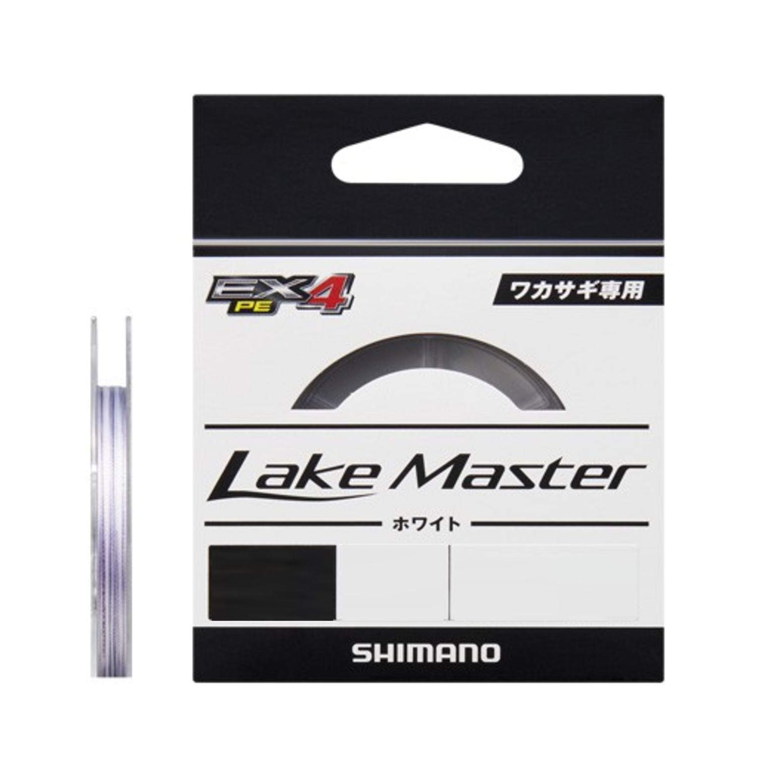 シマノ(SHIMANO) ライン レイクマスター EX PE4 60m 0.2号 ホワイト LD-W41S 釣り糸