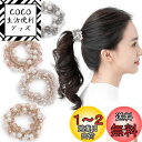 BIANHUAN ヘアゴム シュシュ ヘアポニー パール バブル シンプル ヘアアクセサリー レディース 大人 大人っぽい 4本セット カジュアル 小物 ファッ...